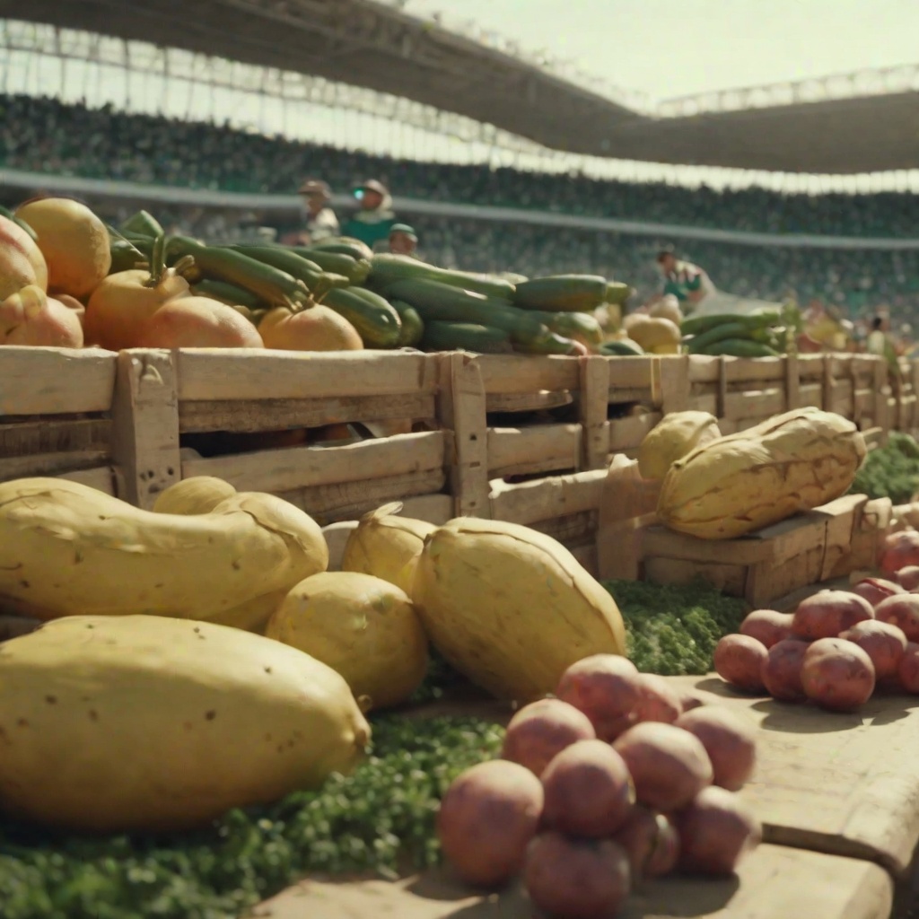 The Winning Harvest: Agricultural Products Score Big at Sporting Events